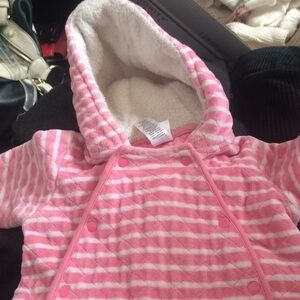 FINAL MARKDOWN Nordstrom baby hooded bunting 3 months